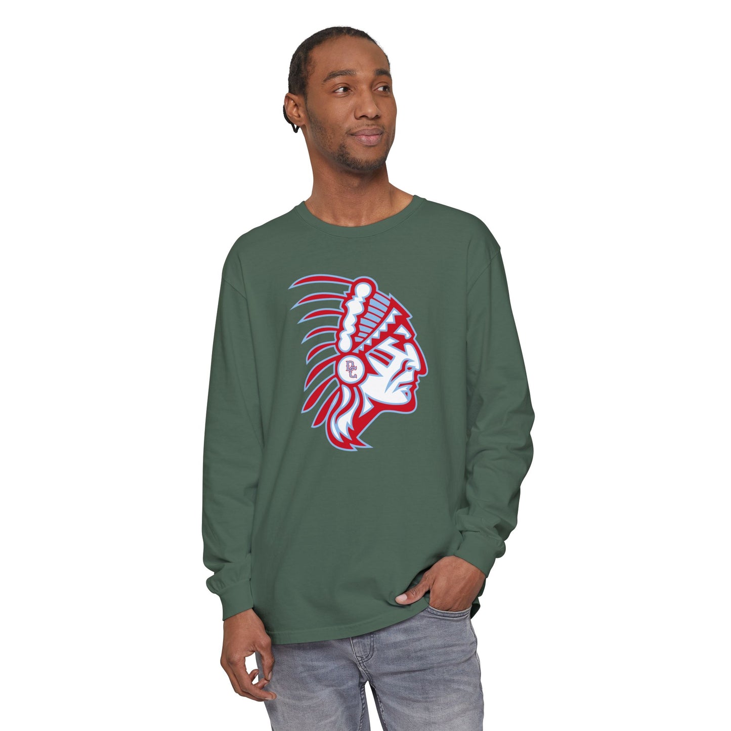 Garment-Dyed Long Sleeve Tee