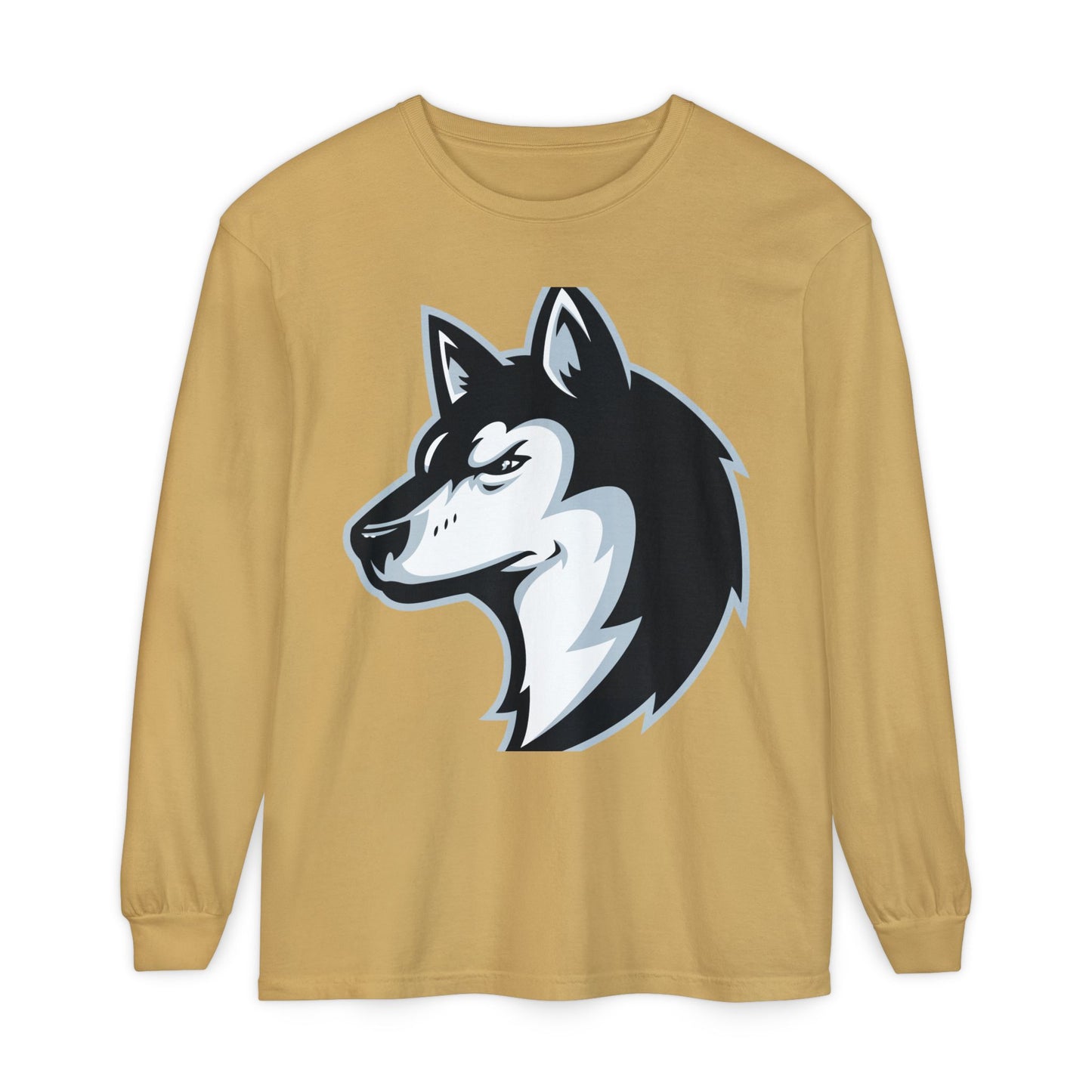 Garment-Dyed Long Sleeve Tee