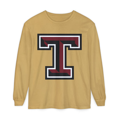 Garment-Dyed Long Sleeve Tee
