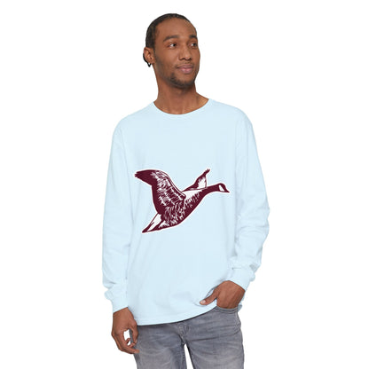 Garment-Dyed Long Sleeve Tee