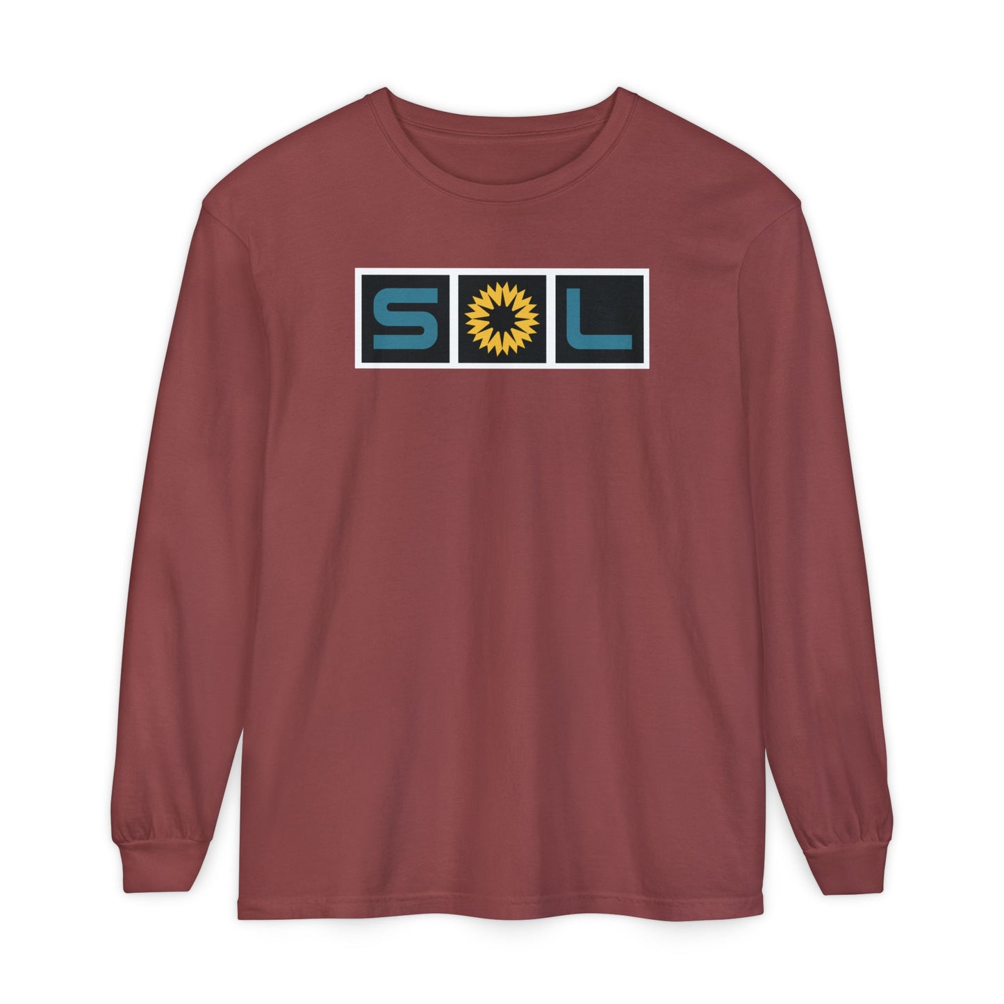 Garment-Dyed Long Sleeve Tee