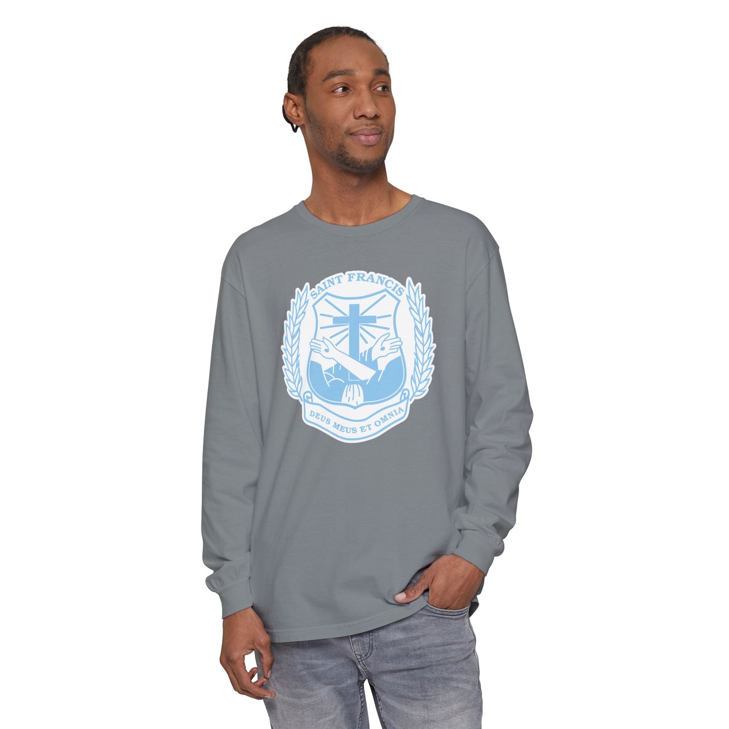 Garment-Dyed Long Sleeve Tee