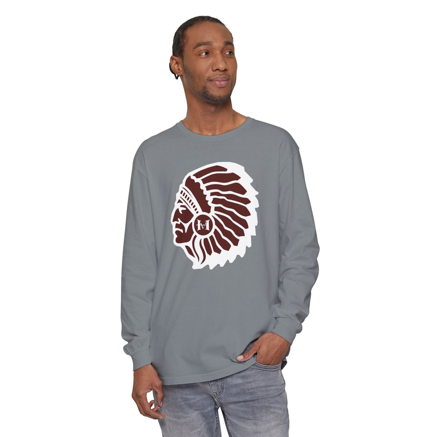 Garment-Dyed Long Sleeve Tee