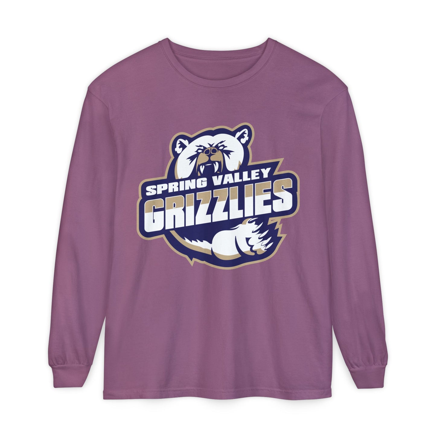 Garment-Dyed Long Sleeve Tee