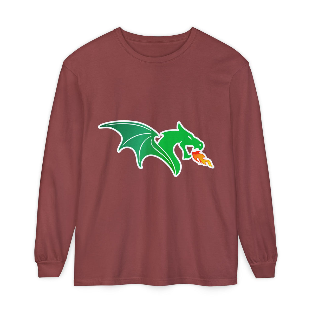 Garment-Dyed Long Sleeve Tee