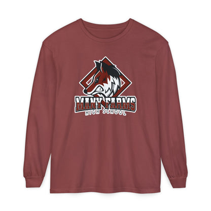 Garment-Dyed Long Sleeve Tee