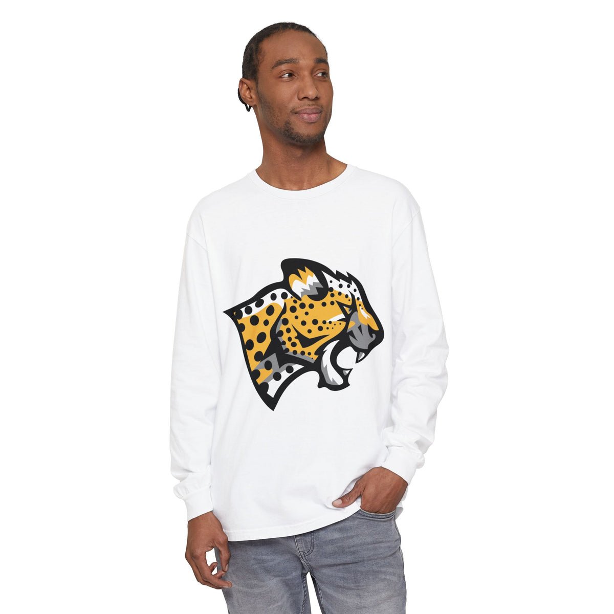 Garment-Dyed Long Sleeve Tee