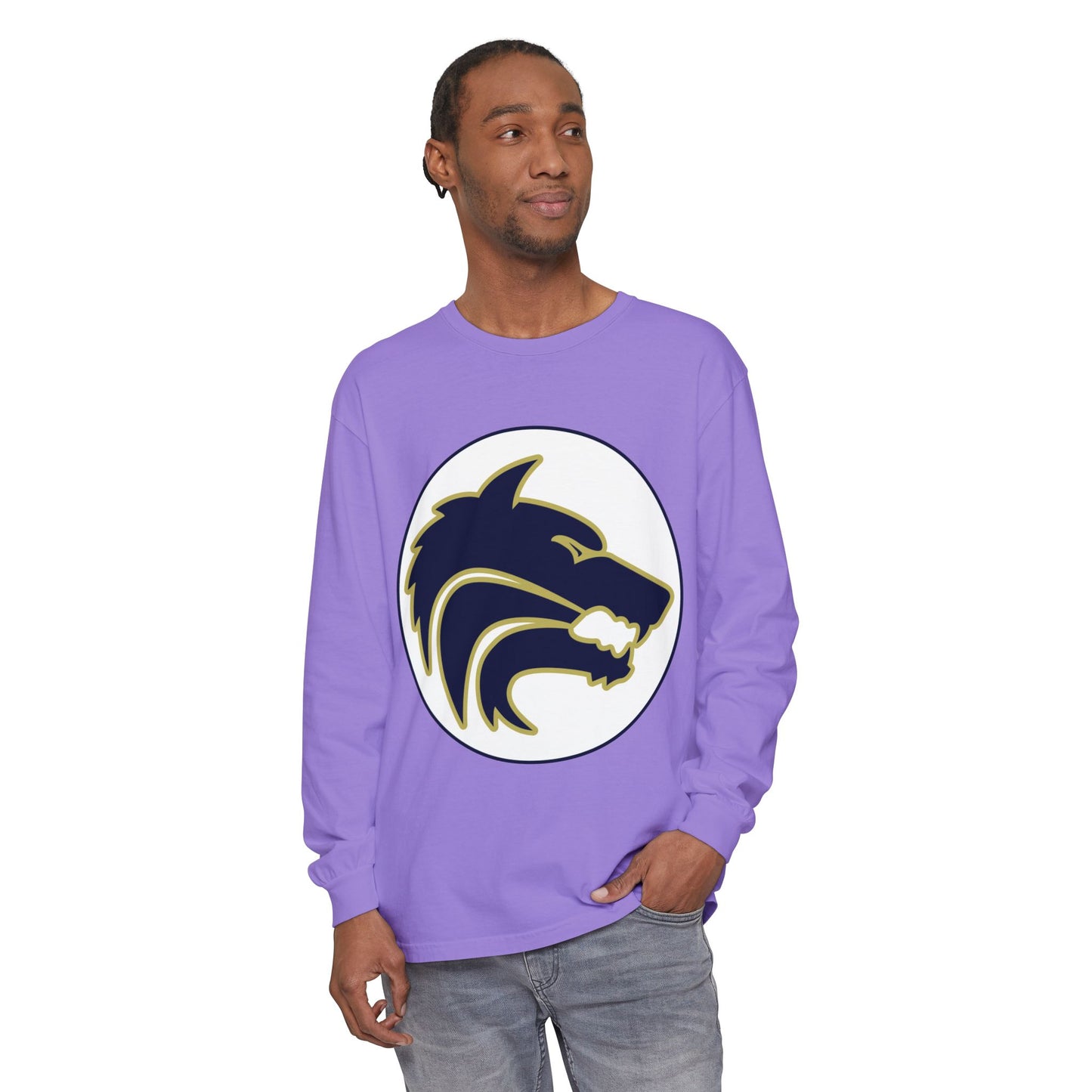 Garment-Dyed Long Sleeve Tee