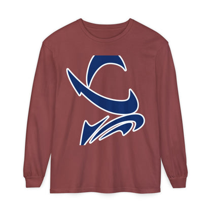 Garment-Dyed Long Sleeve Tee