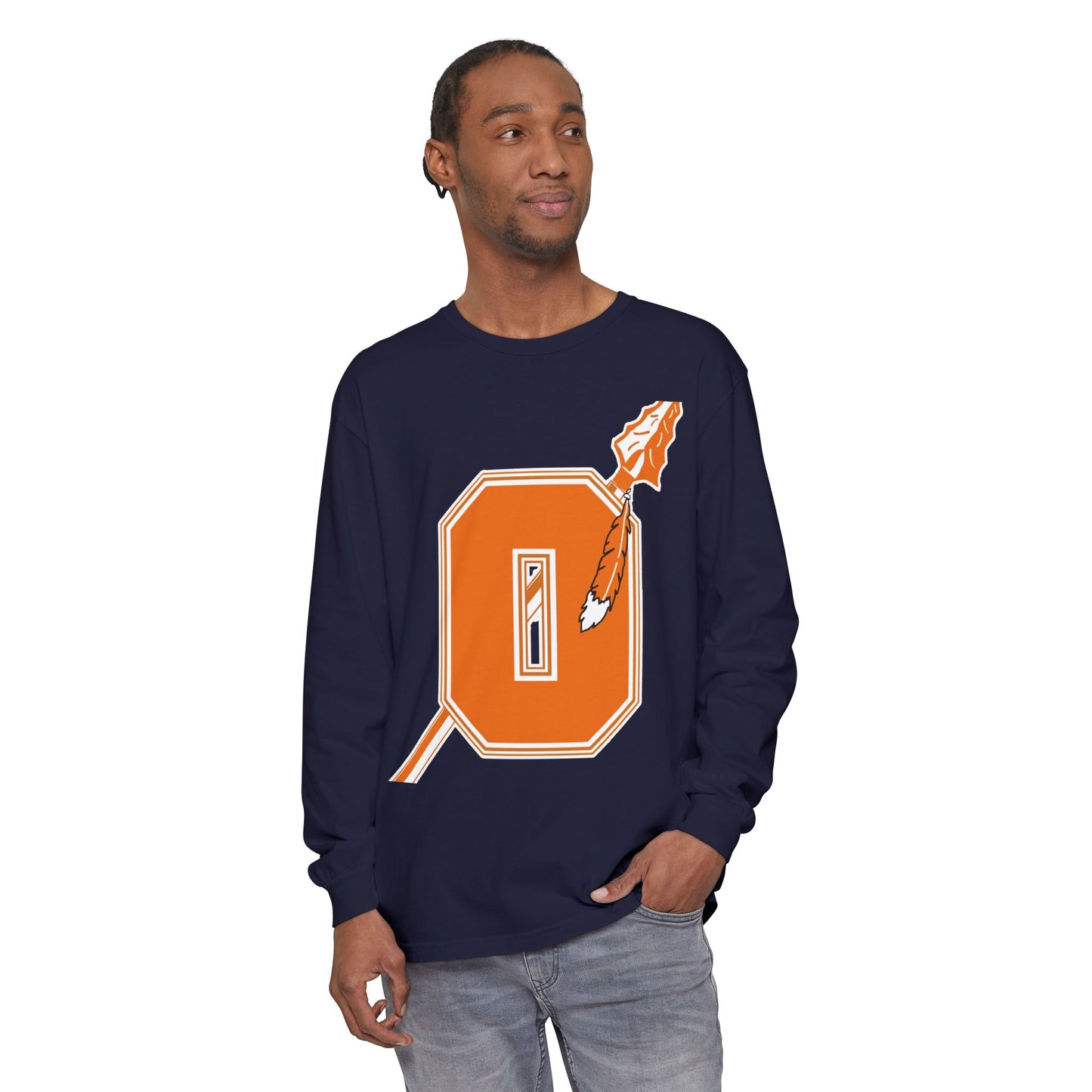 Garment-Dyed Long Sleeve Tee