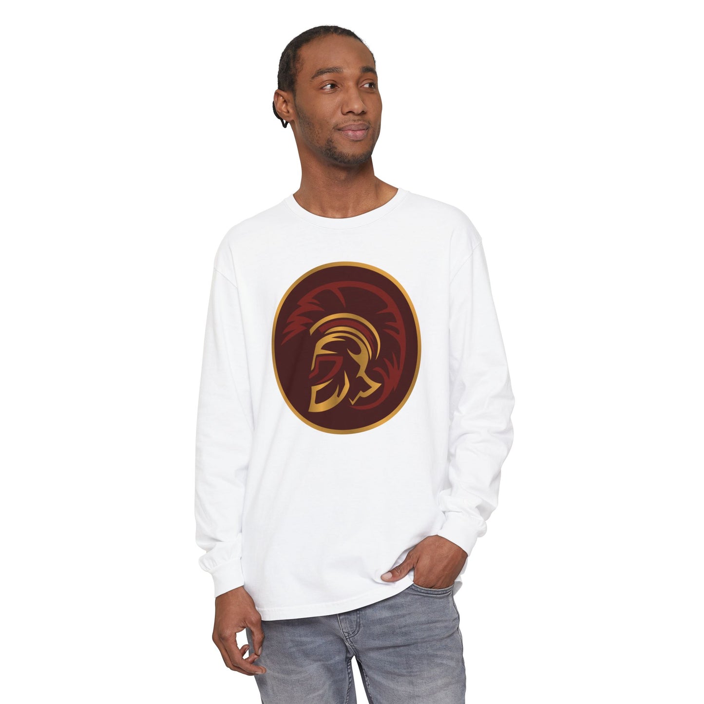 Garment-Dyed Long Sleeve Tee