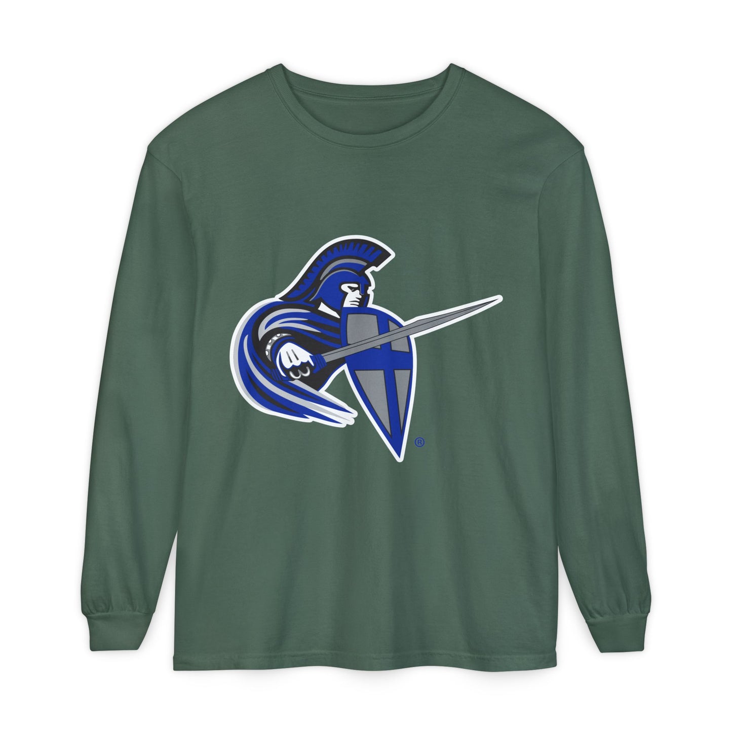 Garment-Dyed Long Sleeve Tee