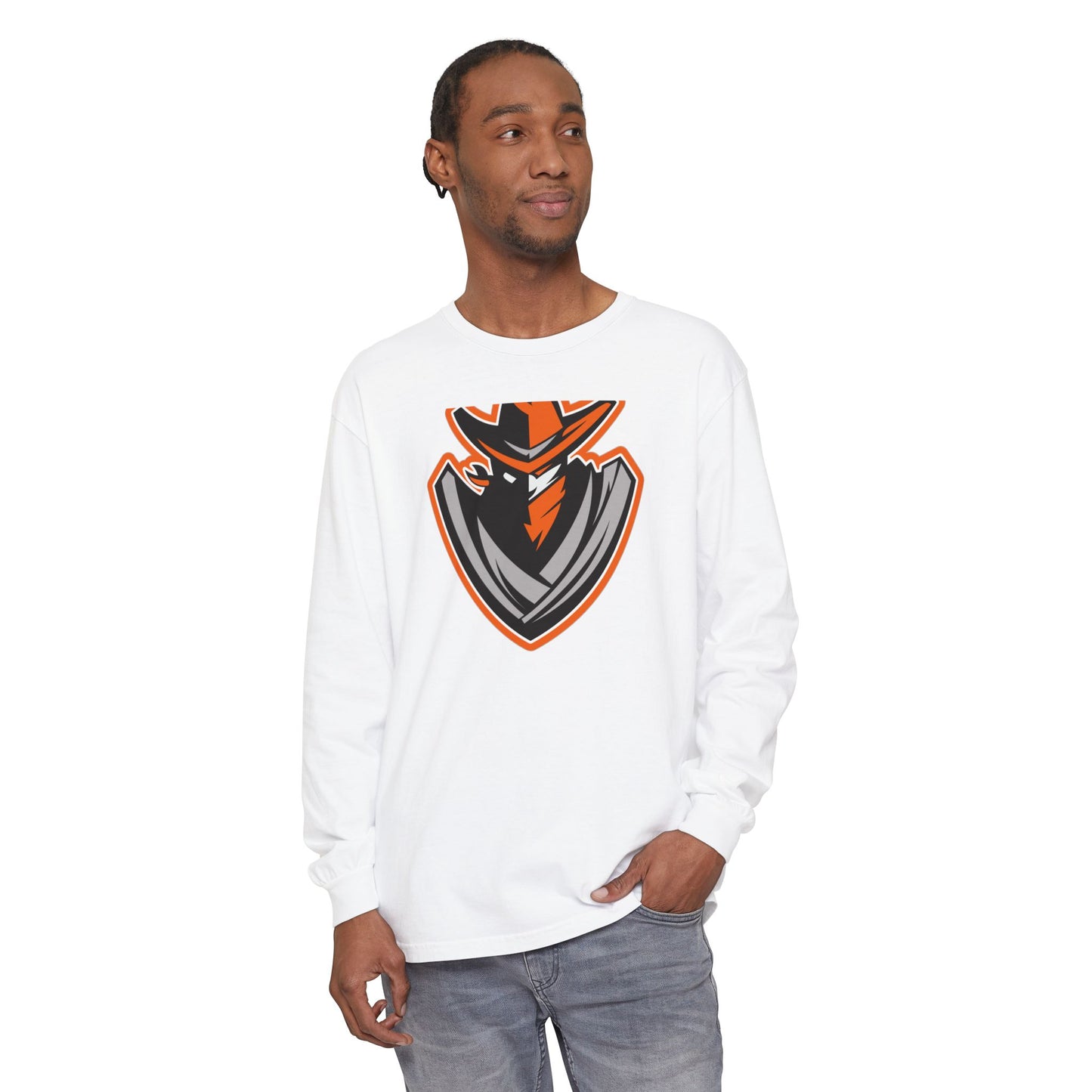 Garment-Dyed Long Sleeve Tee
