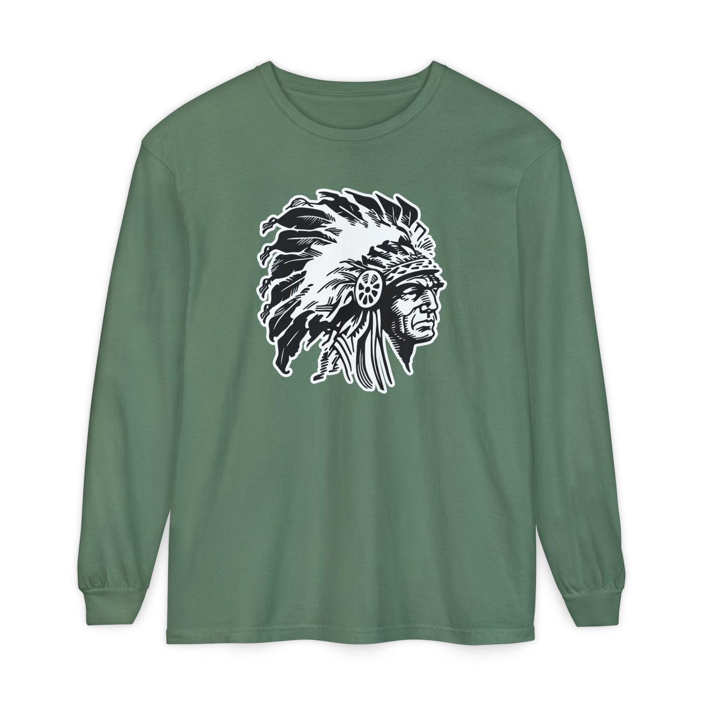 Garment-Dyed Long Sleeve Tee