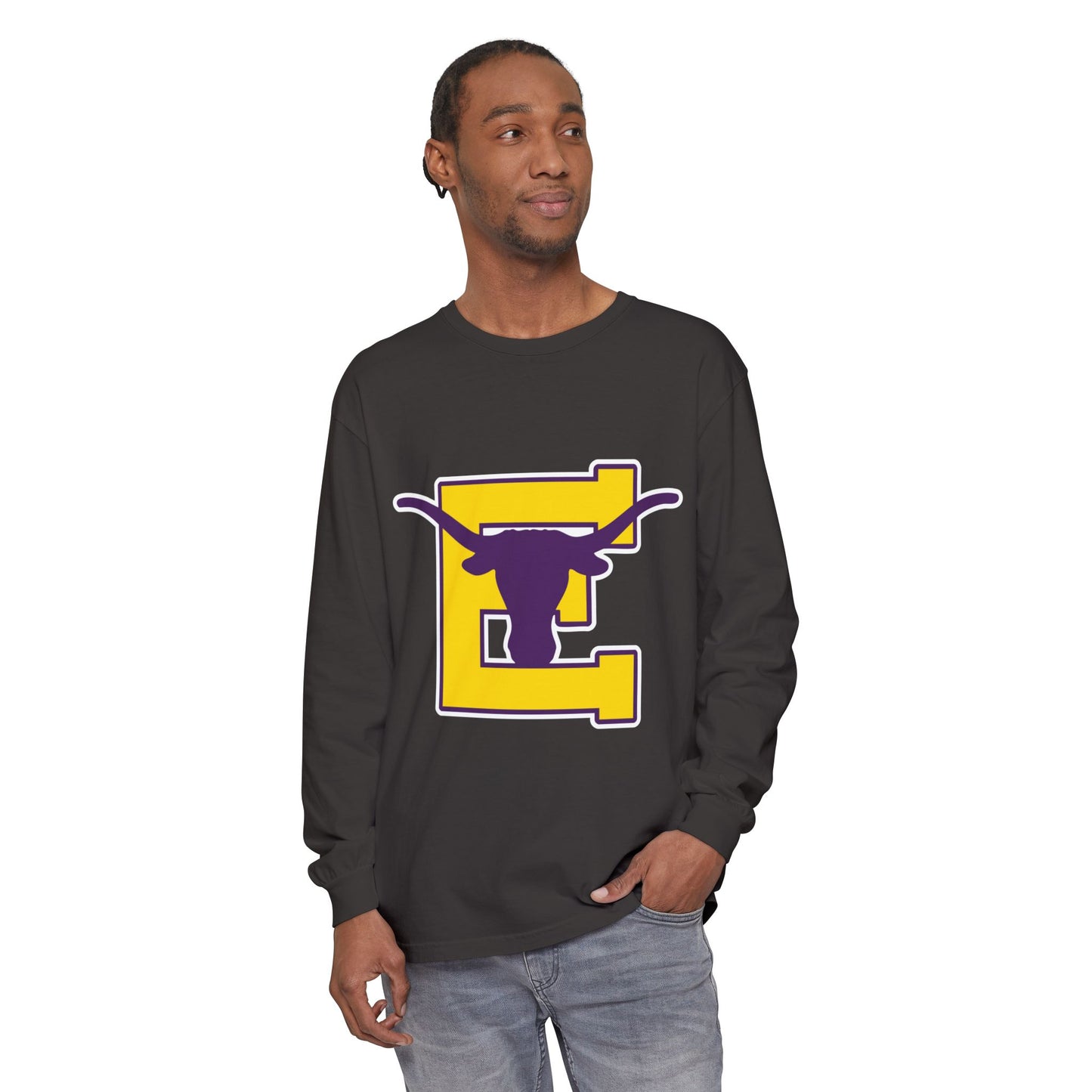Garment-Dyed Long Sleeve Tee