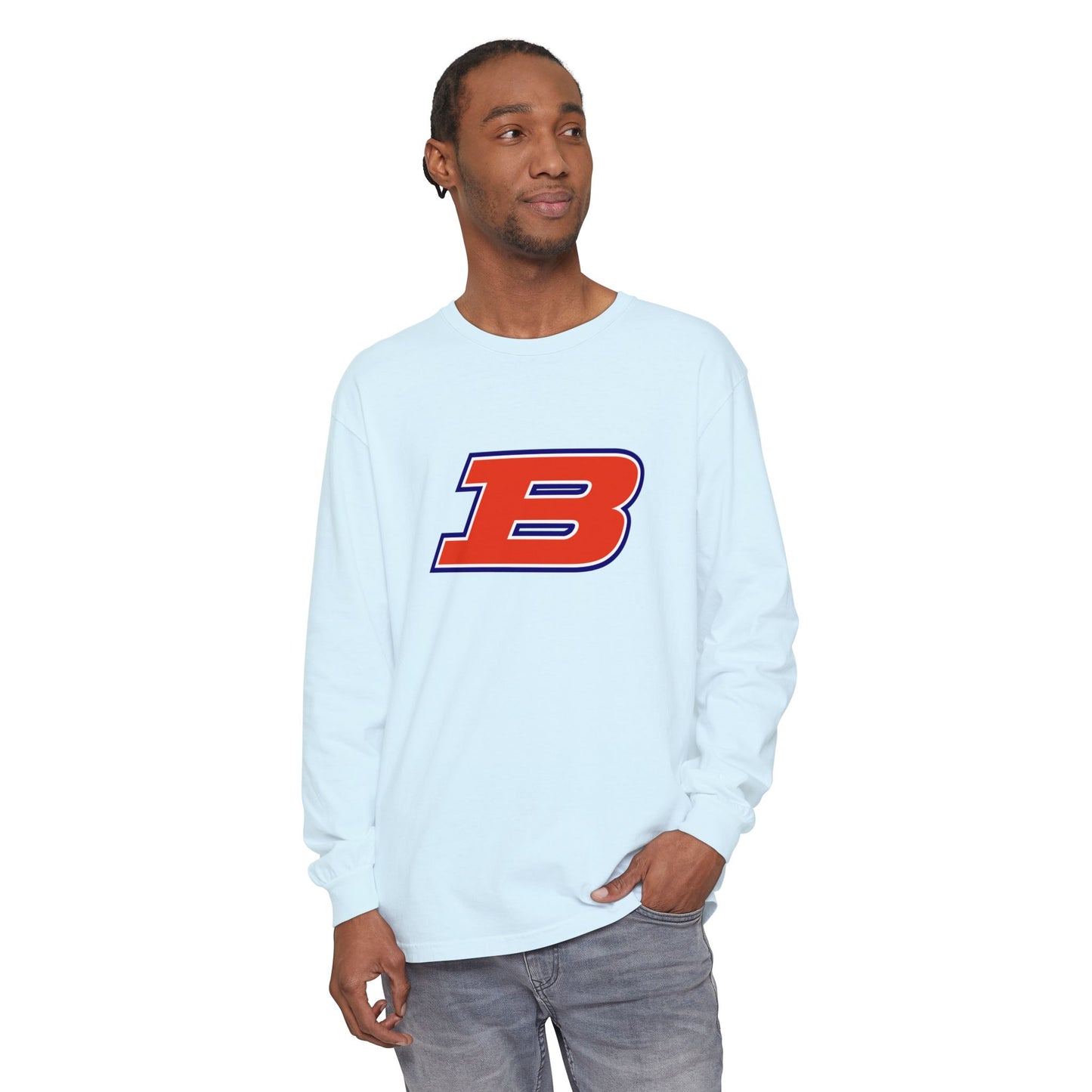 Garment-Dyed Long Sleeve Tee