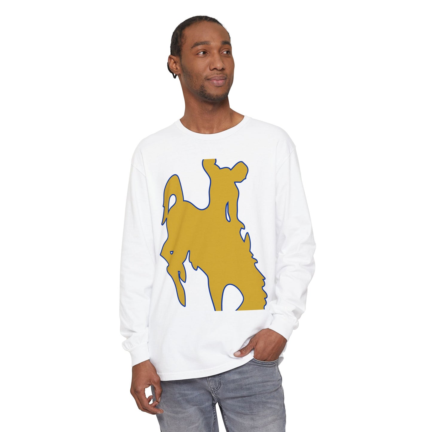 Garment-Dyed Long Sleeve Tee
