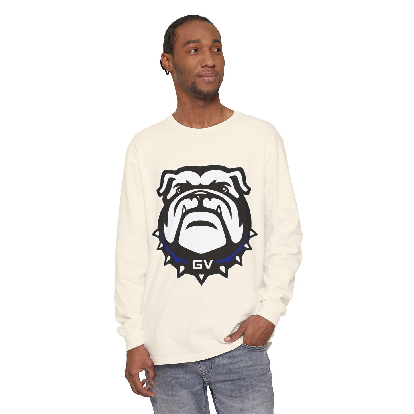 Garment-Dyed Long Sleeve Tee