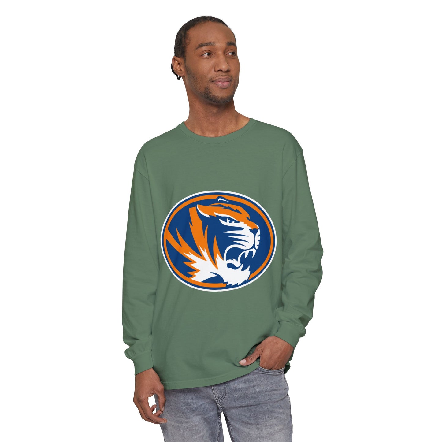 Garment-Dyed Long Sleeve Tee