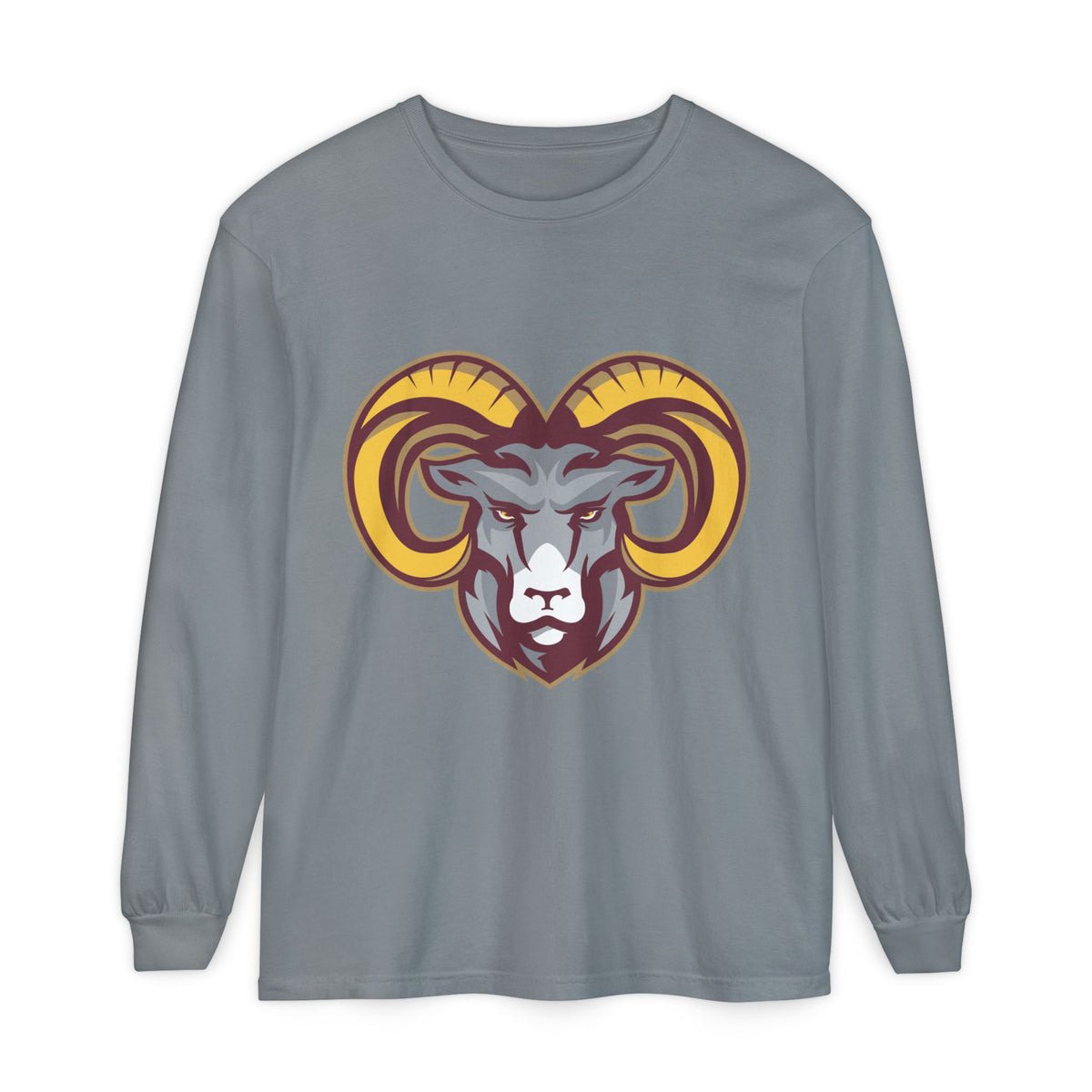 Garment-Dyed Long Sleeve Tee