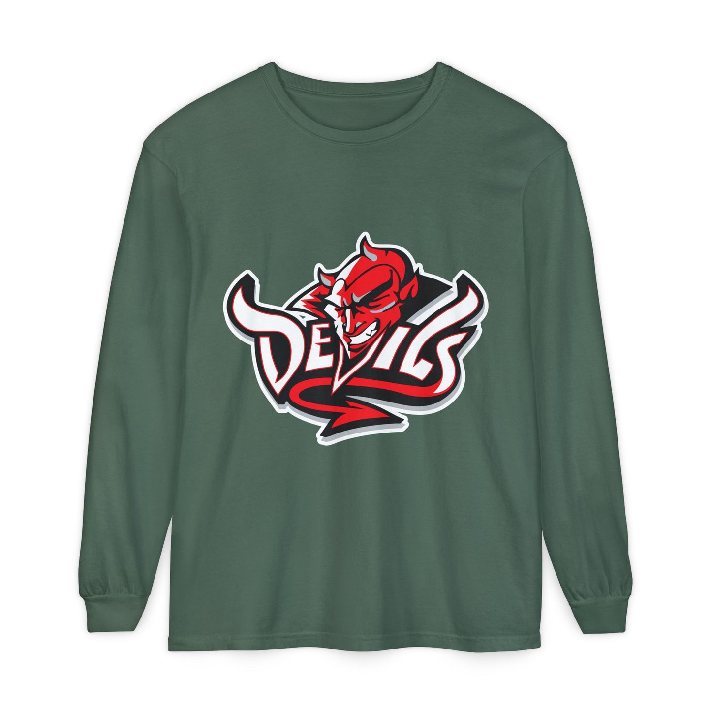 Garment-Dyed Long Sleeve Tee