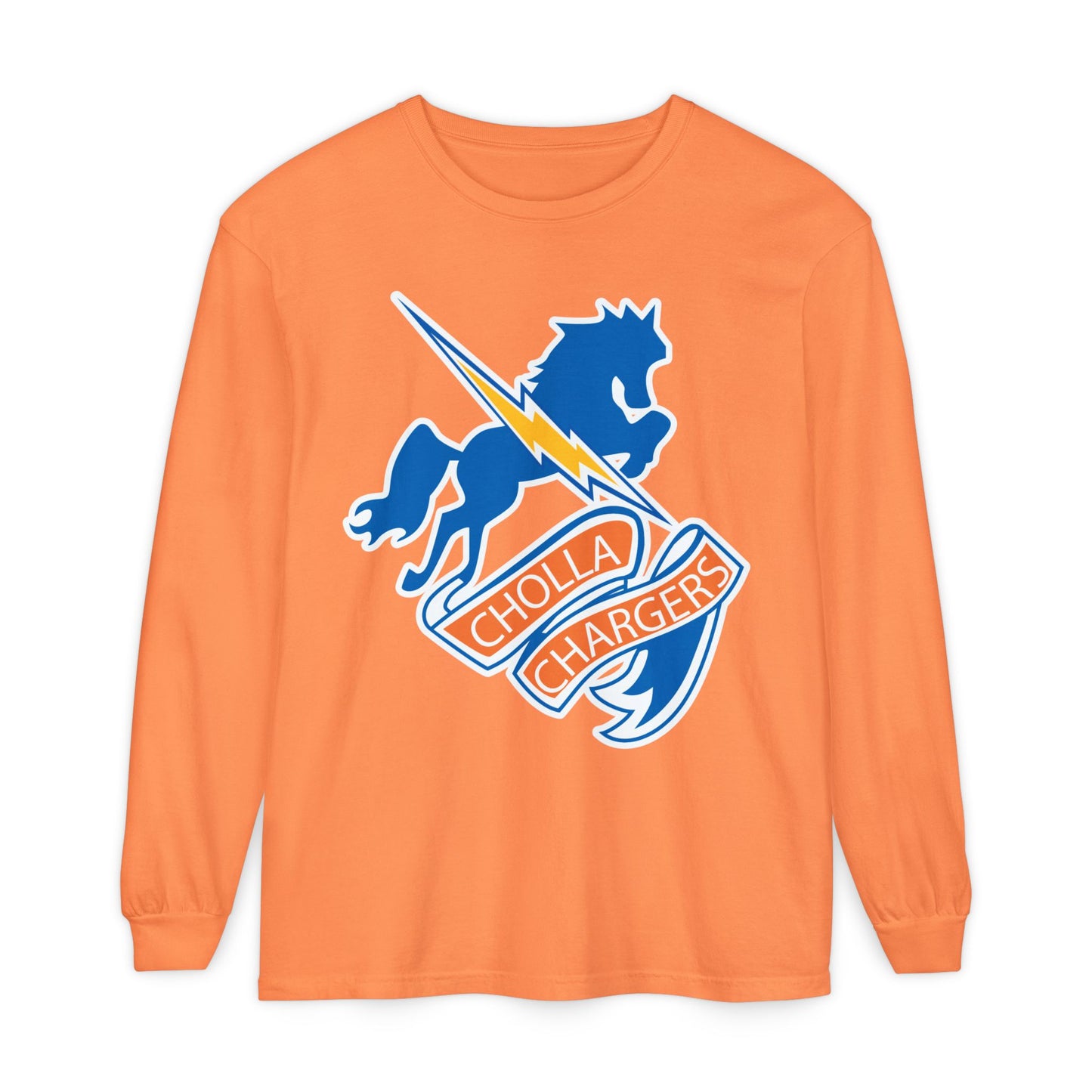 Garment-Dyed Long Sleeve Tee