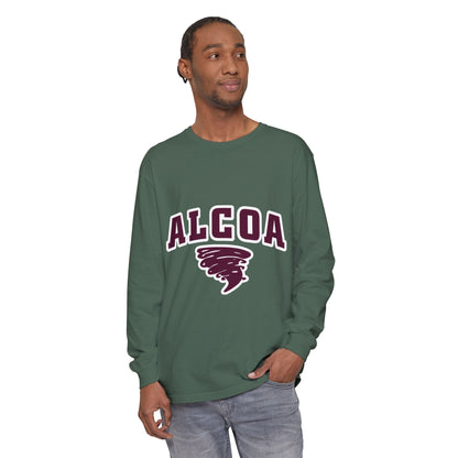 Garment-Dyed Long Sleeve Tee