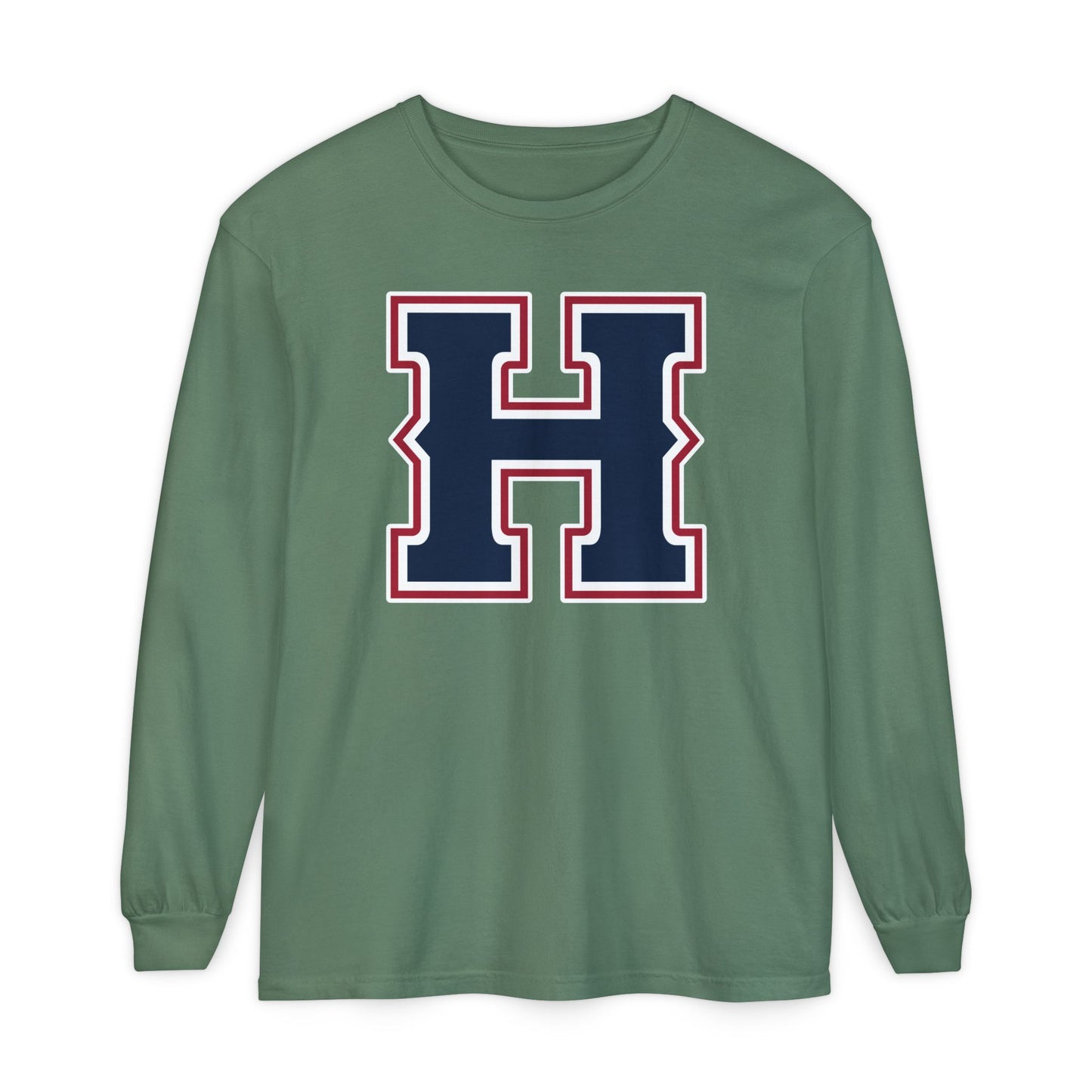 Garment-Dyed Long Sleeve Tee