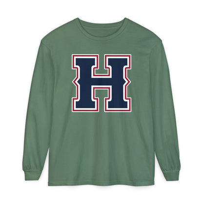 Garment-Dyed Long Sleeve Tee