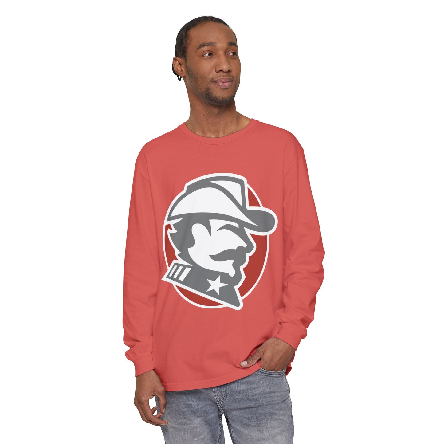 Garment-Dyed Long Sleeve Tee