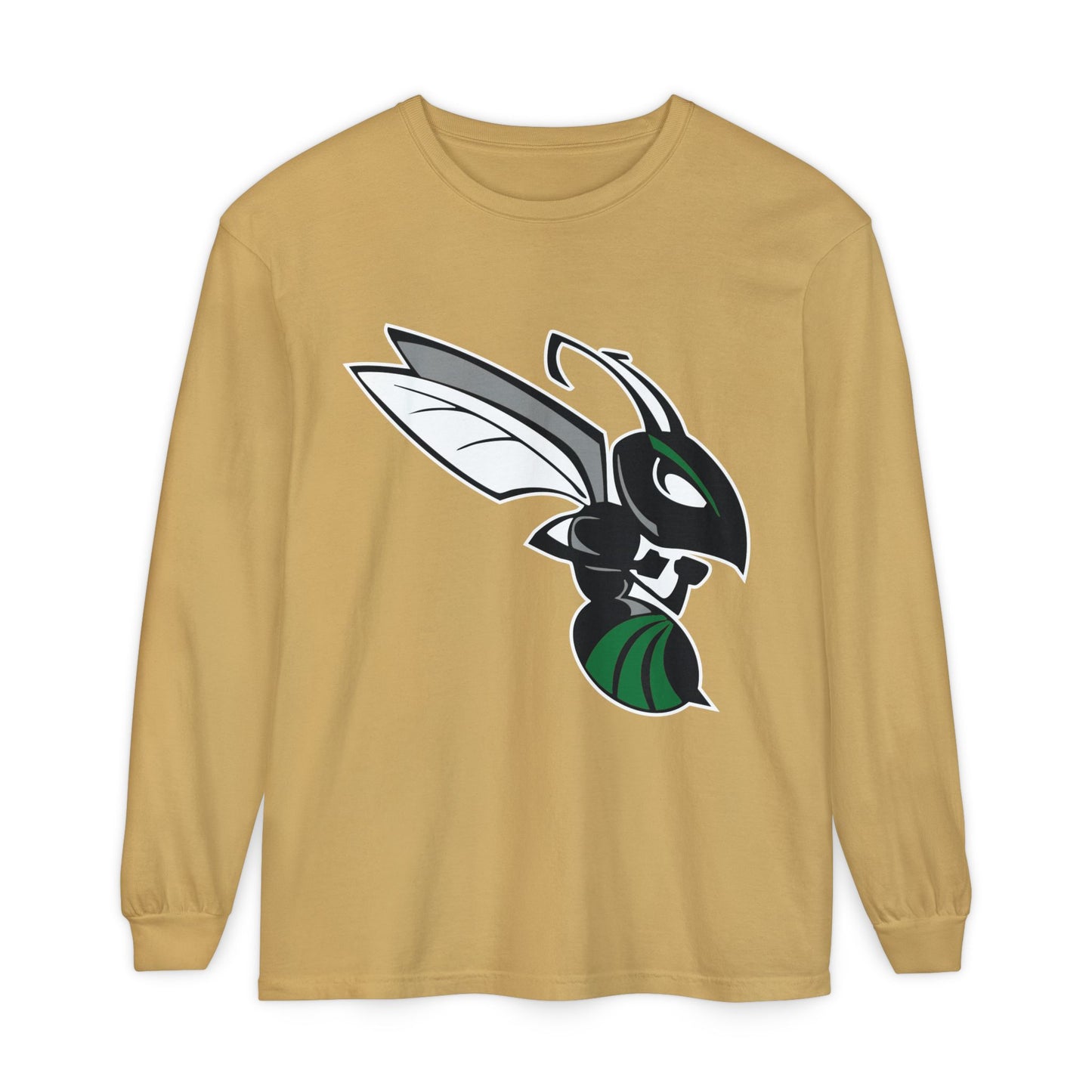 Garment-Dyed Long Sleeve Tee