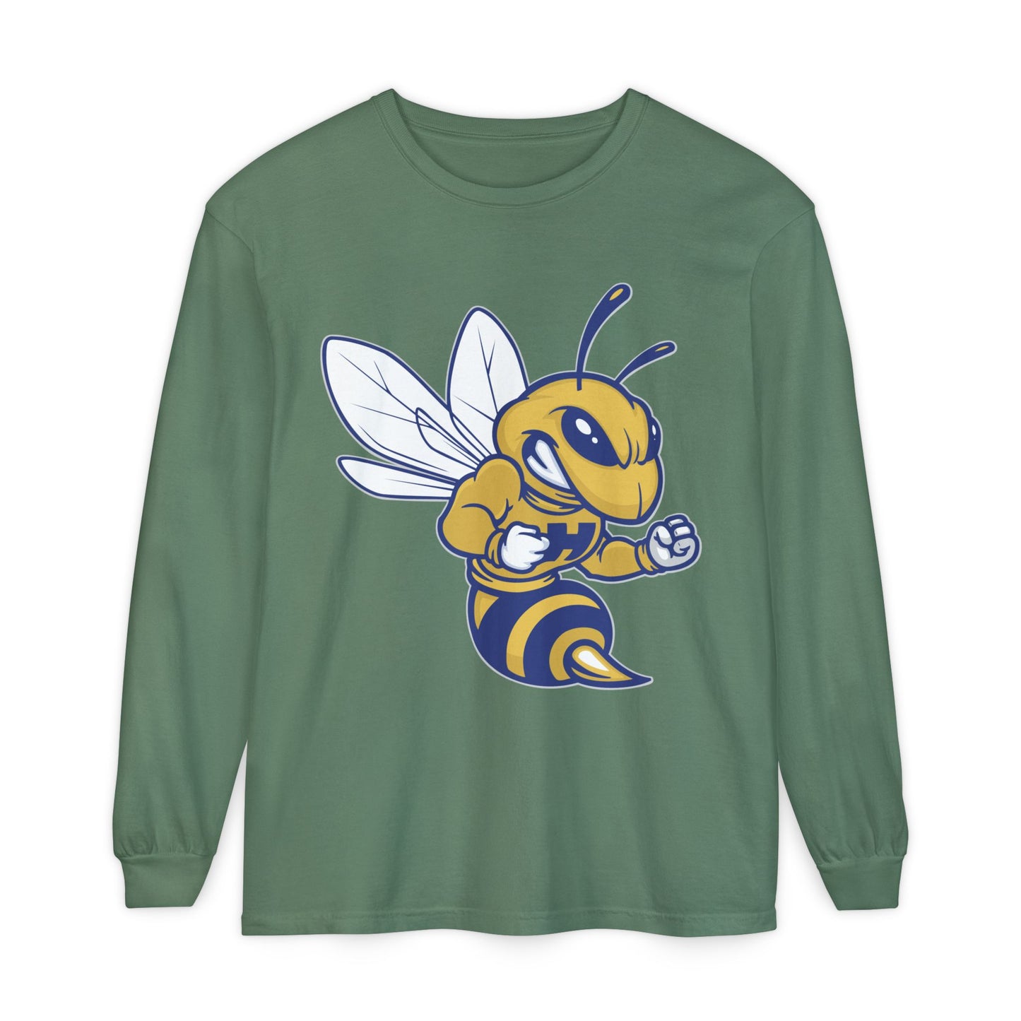 Garment-Dyed Long Sleeve Tee