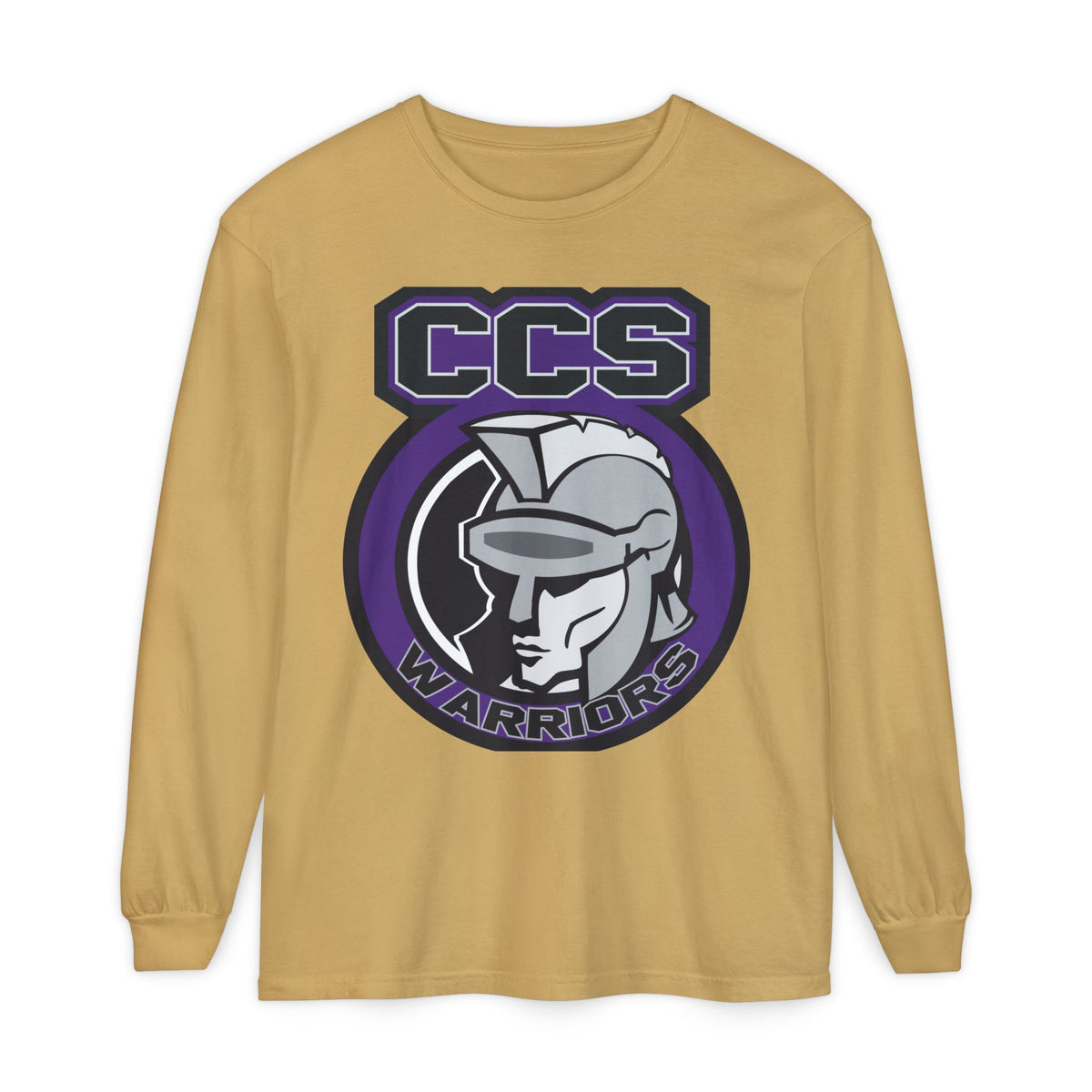 Garment-Dyed Long Sleeve Tee
