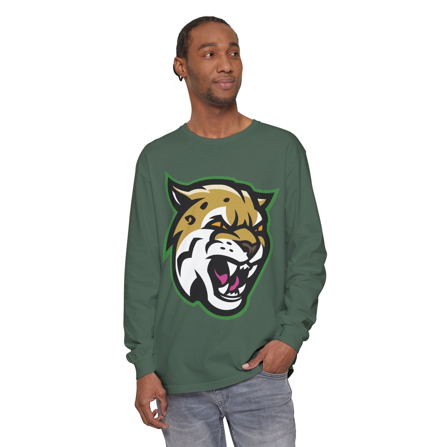 Garment-Dyed Long Sleeve Tee