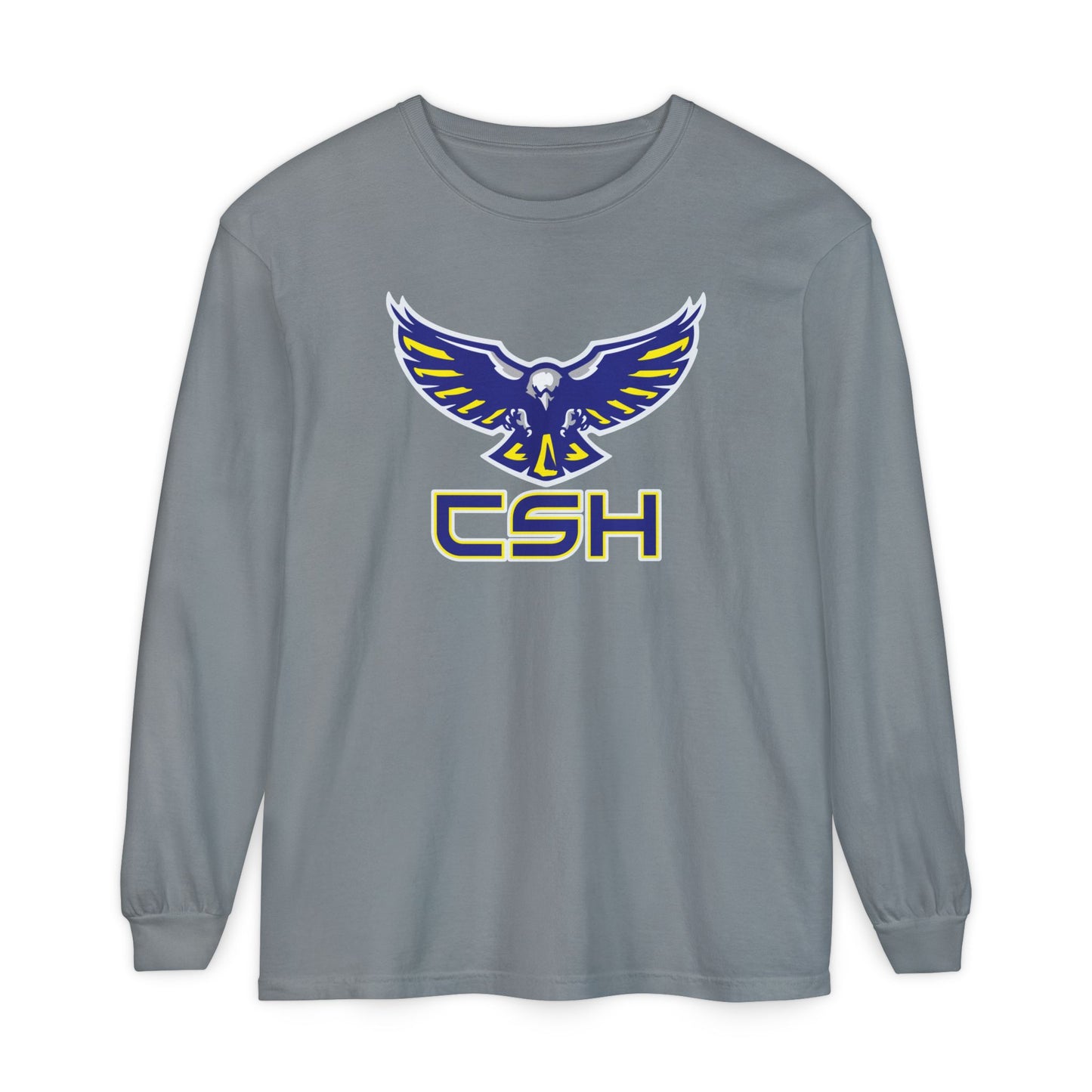 Garment-Dyed Long Sleeve Tee
