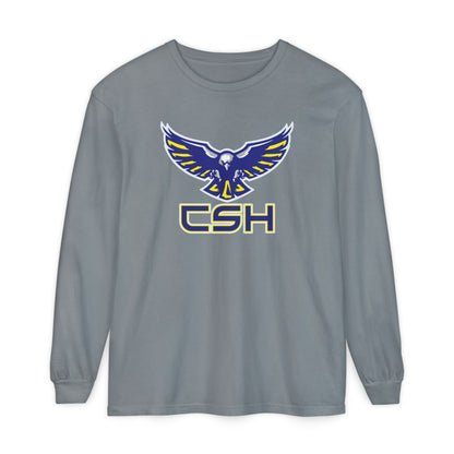 Garment-Dyed Long Sleeve Tee