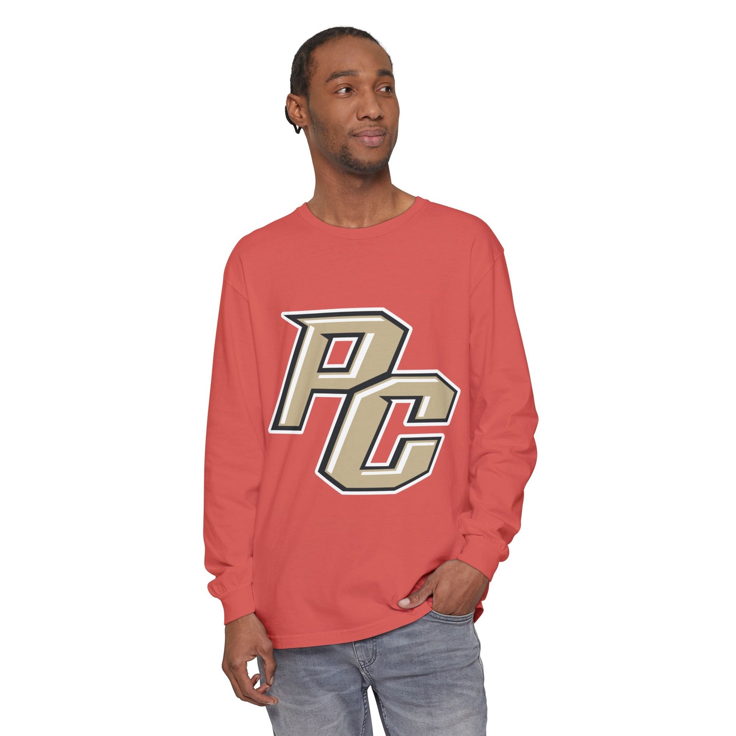 Garment-Dyed Long Sleeve Tee