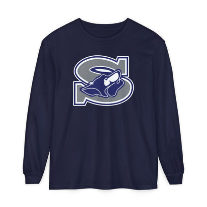 Garment-Dyed Long Sleeve Tee