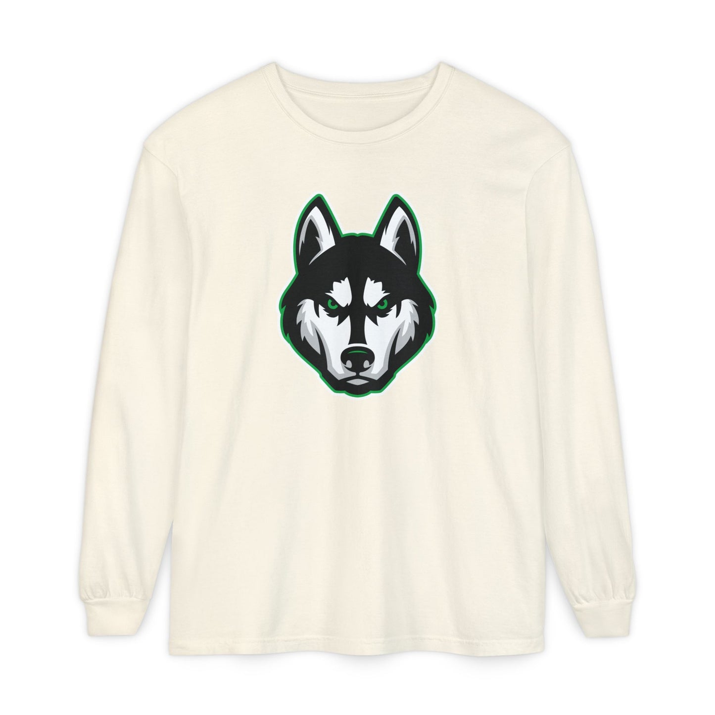 Garment-Dyed Long Sleeve Tee