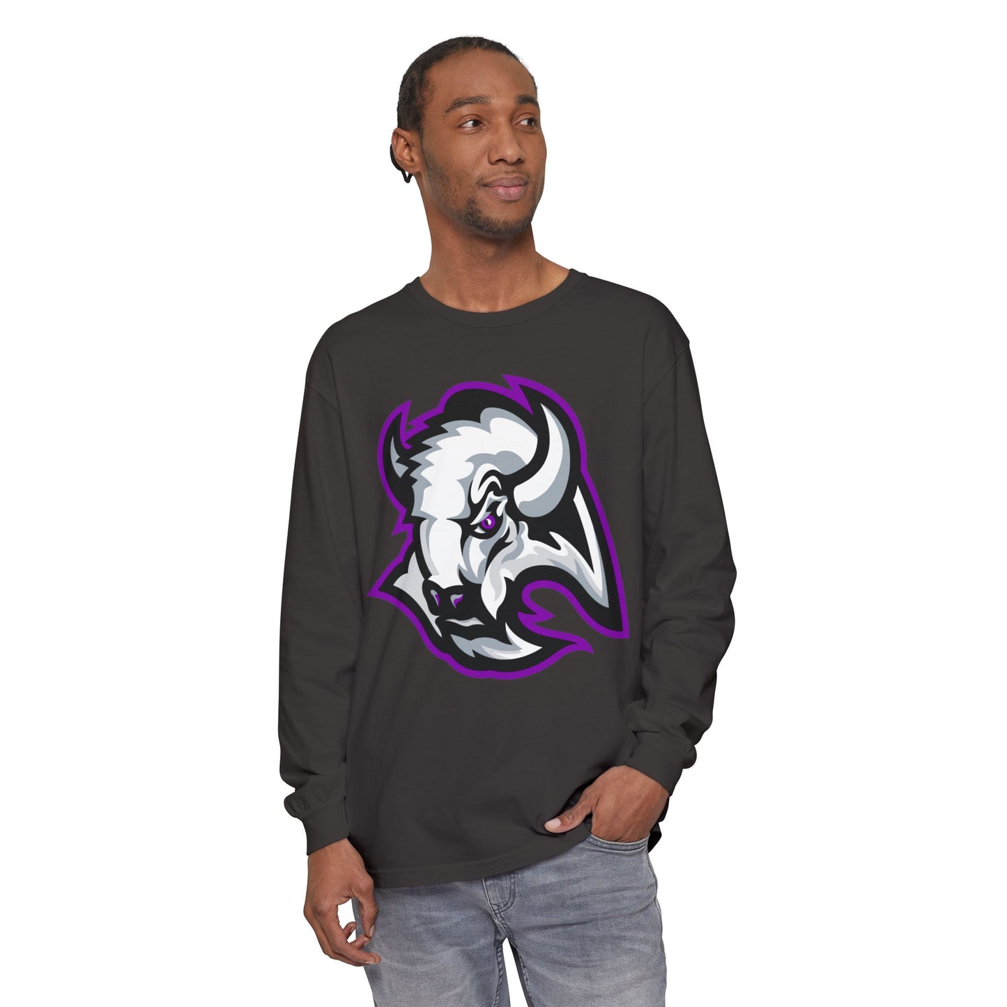 Garment-Dyed Long Sleeve Tee