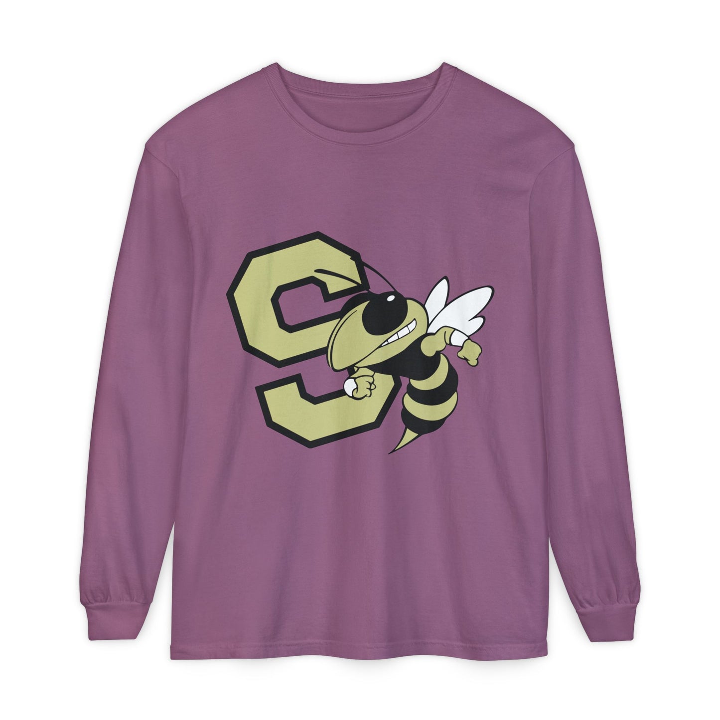 Garment-Dyed Long Sleeve Tee