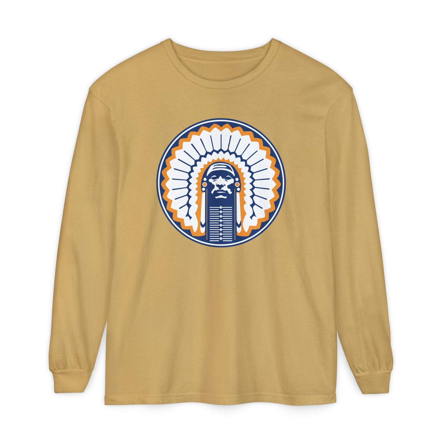 Garment-Dyed Long Sleeve Tee