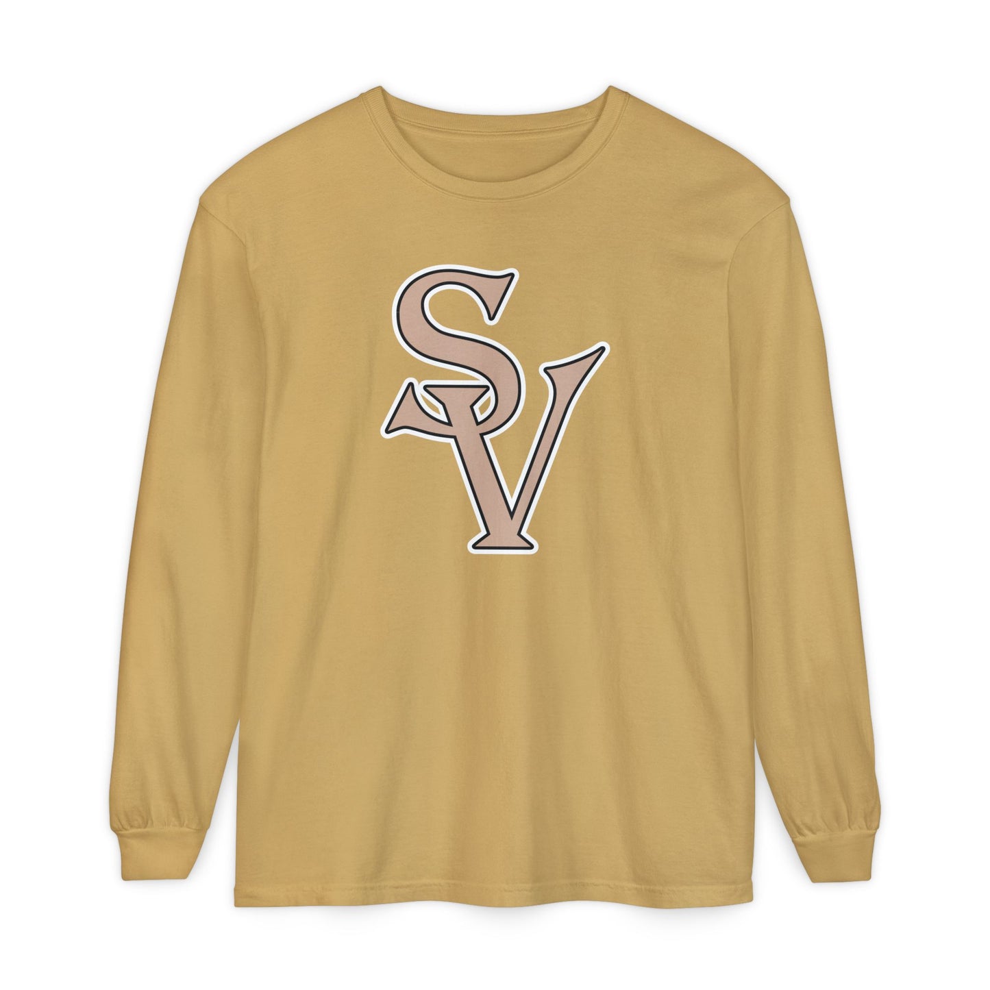 Garment-Dyed Long Sleeve Tee