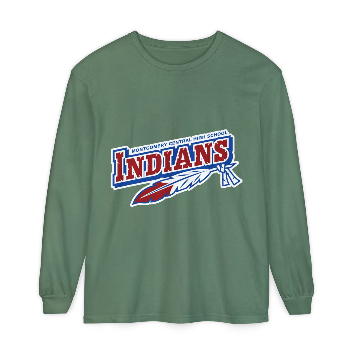 Garment-Dyed Long Sleeve Tee