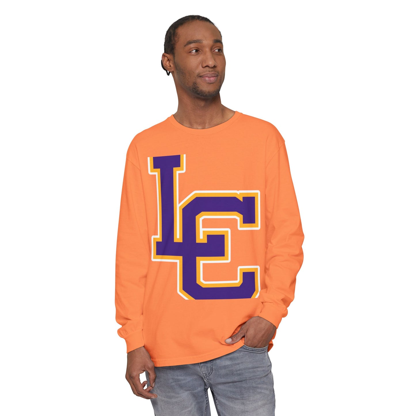 Garment-Dyed Long Sleeve Tee