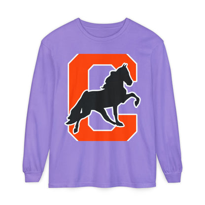 Garment-Dyed Long Sleeve Tee