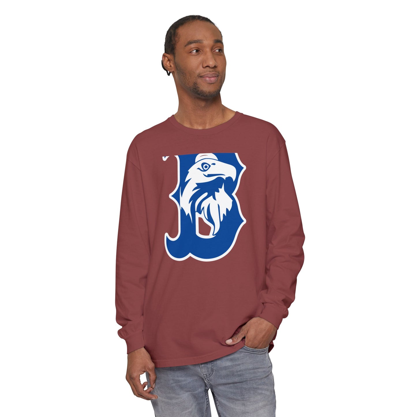 Garment-Dyed Long Sleeve Tee