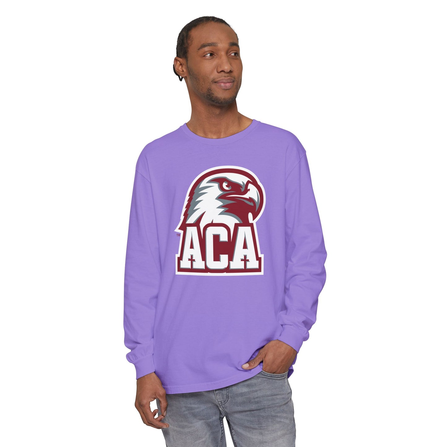 Garment-Dyed Long Sleeve Tee