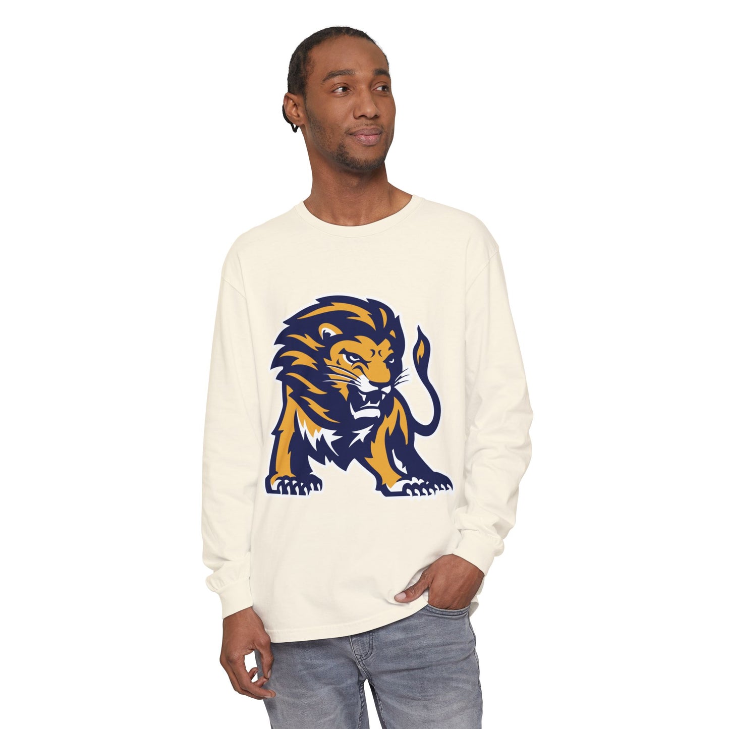 Garment-Dyed Long Sleeve Tee