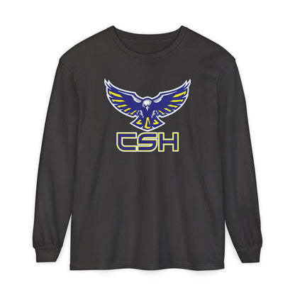 Garment-Dyed Long Sleeve Tee